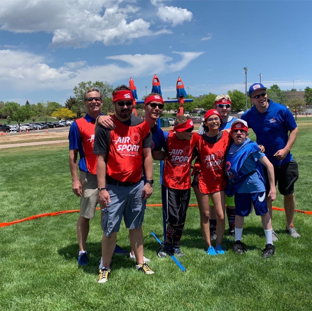Air O Sport Guides with adaptive athletes